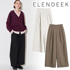 ELENDEEK（エレンディーク） スニーカー フェイクレザースニーカー