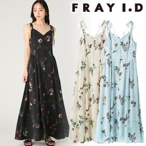 ＼期間限定10%OFF／予約商品/FRAY I.D フレイアイディー  ボタニカルプリントキャミソールワンピース FWFO264015 8月上〜9月上入荷予定 2026春夏