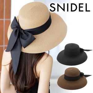 ＼期間限定10%OFF／1〜3日以内に発送/SNIDEL スナイデル  リボンブレードハット SWGH262682  2026春夏