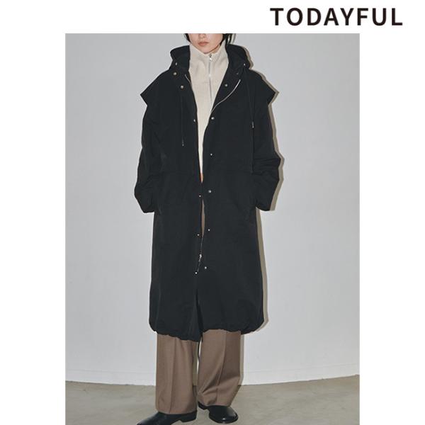 ＼SALE50%OFF／土日祝も即日発送/TODAYFUL トゥデイフル  Nylon Hoodie...