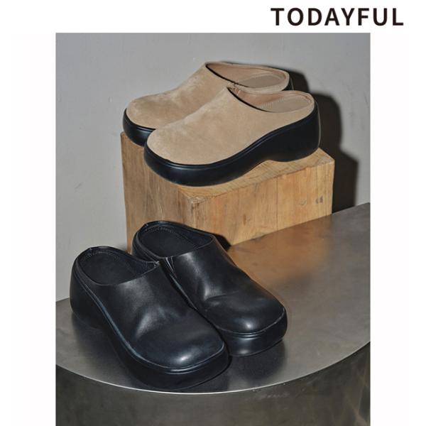 予約商品/TODAYFUL トゥデイフル Volume Sole Sabot 12421003 7月...