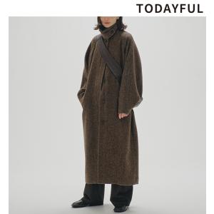 予約商品/TODAYFUL トゥデイフル Mixwool Raglan Coat 12420003 10月末〜11月末入荷予定 2024冬 キャンセル返品不可｜セレクトショップreal