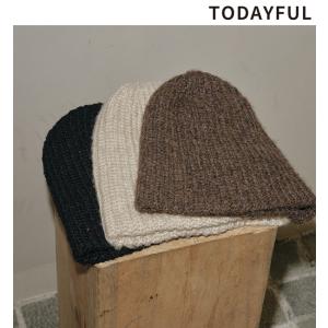 TODAYFUL トゥデイフル 2025winter 帽子 Ear Flap Knitcap イア
