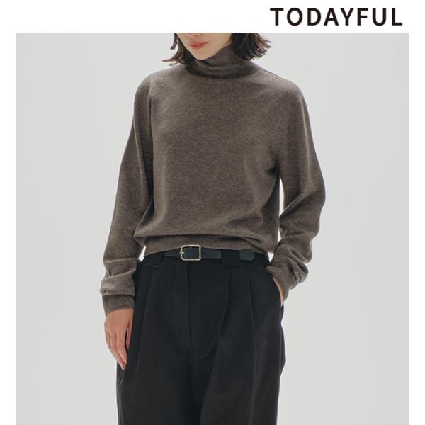 【ポイント5倍！5/30(木)23:59まで】予約商品/TODAYFUL /Wool Cashmer...