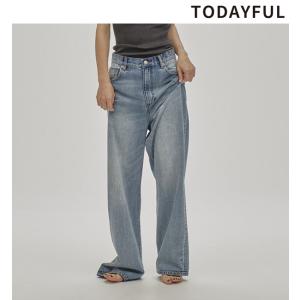 パンツ TODAYFUL Layered Waist Denim TODAYFUL/トゥデイフル】レイヤードウエストデニム/Layered
