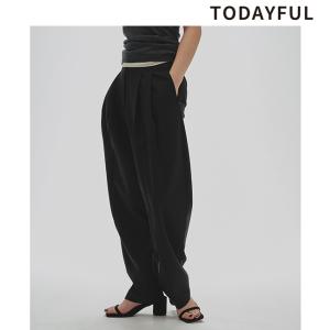 TODAYFUL SALE (トゥデイフル）Doubletuck Smooth Trousers 即日発送