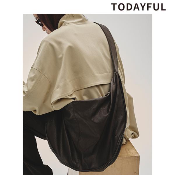 即日発送(火曜除く)/TODAYFUL トゥデイフル Ecoleather Shoulder Bag...