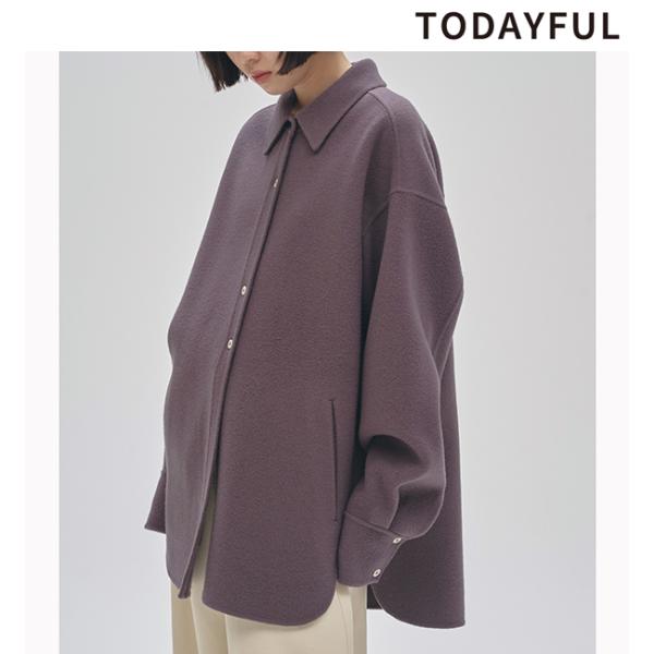 即日発送(火曜除く)/TODAYFUL トゥデイフル Wool Shirts Jacket 1252...