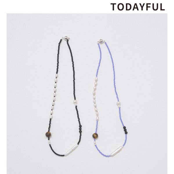即日発送/TODAYFUL トゥデイフル  Asymmetry Mix Choker 1261090...