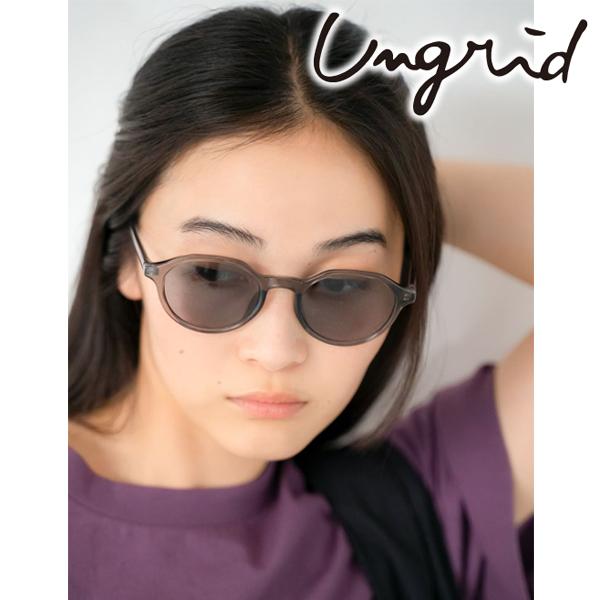 ＼SALE50%OFF／即日発送/Ungrid アングリッド クリアフレームグレーレンズサングラス ...