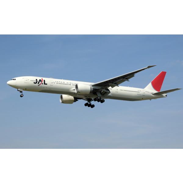 絵画風 壁紙ポスター (はがせるシール式) JAL ボーイング 777-300ER (773B) 2...