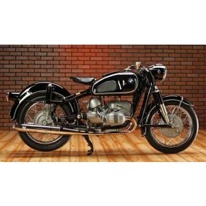 絵画風 壁紙ポスター (はがせるシール式) BMW R50 1955-60年 アールズフォーク ヴィ...