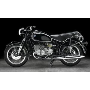 絵画風 壁紙ポスター (はがせるシール式) BMW R69S 1960-69年 ハイウェイキング ヴ...