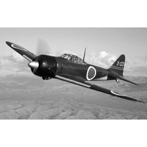 絵画風 壁紙ポスター (はがせるシール式) ゼロ戦 零戦22型 A6M3 絵画風 壁紙ポスター (はがせるシール式) ゼロ戦 零戦22型 A6M3
