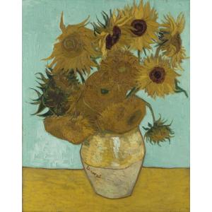 ★未使用品　78×58　ひまわりフィンセント ファン ゴッホ　ポスター★ ひまわり（フィンセント ファン ゴッホ） 額装品 アルミ製ハイグレード