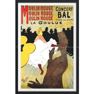 絵画風 壁紙ポスター【フルサイズ版】 ロートレック ディヴァン