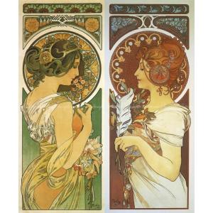 アルフォンス ミュシャリトグラフの商品一覧 通販 Yahoo ショッピング