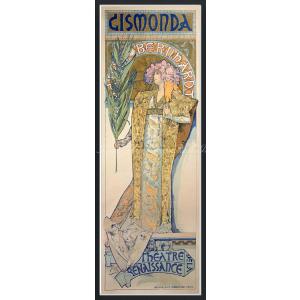 絵画風 壁紙ポスター【フルサイズ版】 アルフォンス・ミュシャ 浮気女