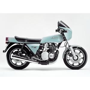 絵画風 壁紙ポスター (はがせるシール式) カワサキ Z1000 Z1-R 1977年 カフェレーサ...