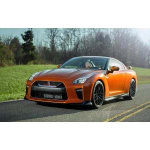 絵画風 壁紙ポスター (はがせるシール式) 日産 GT-R R35 後期型 2016年 オレンジ キ...