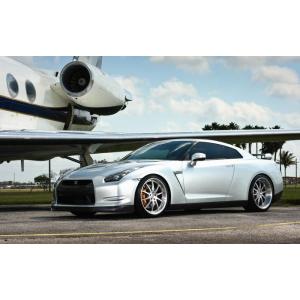 絵画風 壁紙ポスター (はがせるシール式) 日産 GT-R R35 前期型 カスタム 2008年 シ...