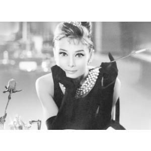 絵画風 壁紙ポスター (はがせるシール式) オードリー