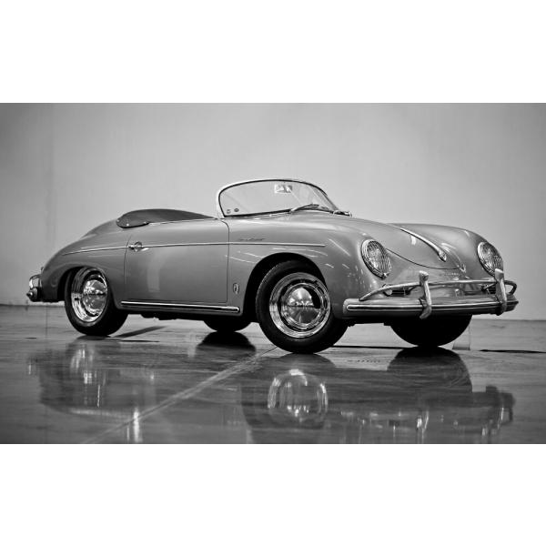 絵画風 壁紙ポスター (はがせるシール式) ポルシェ 356A 1600スーパー スピードスター 1...