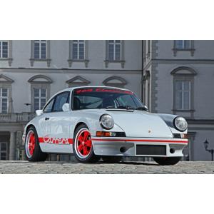 絵画風 壁紙ポスター (はがせるシール式) ポルシェ 911 歴代7代7色