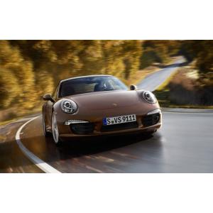 絵画風 壁紙ポスター (はがせるシール式) ポルシェ 911 GT3 991型 2014年 キャラク...