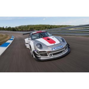 絵画風 壁紙ポスター (はがせるシール式) ポルシェ 911 GT3 R 997型 2013年 キャ...