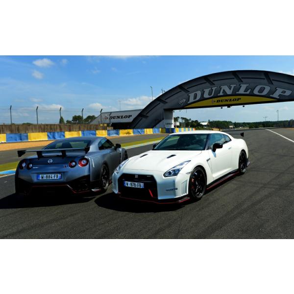 絵画風 壁紙ポスター (はがせるシール式) 日産 GT-R NISMO R35 Bホワイトパール 2...