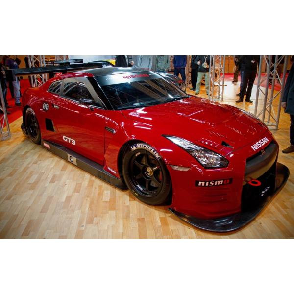 絵画風 壁紙ポスター (はがせるシール式) 日産 GT-R NISMO R35 チューニングカー キ...