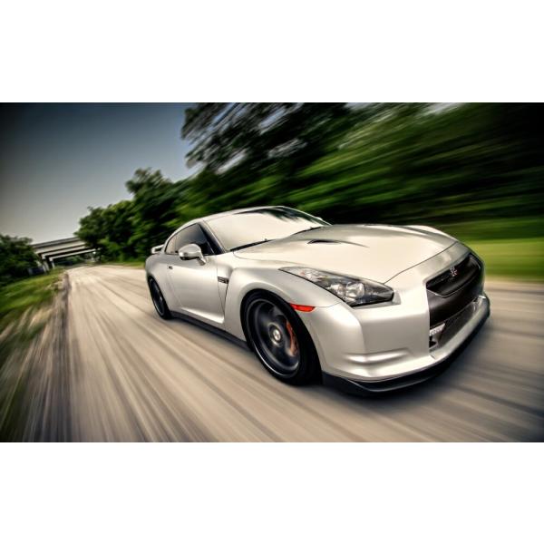 絵画風 壁紙ポスター (はがせるシール式) 日産 GT-R NISMO R35 チューニングカー N...