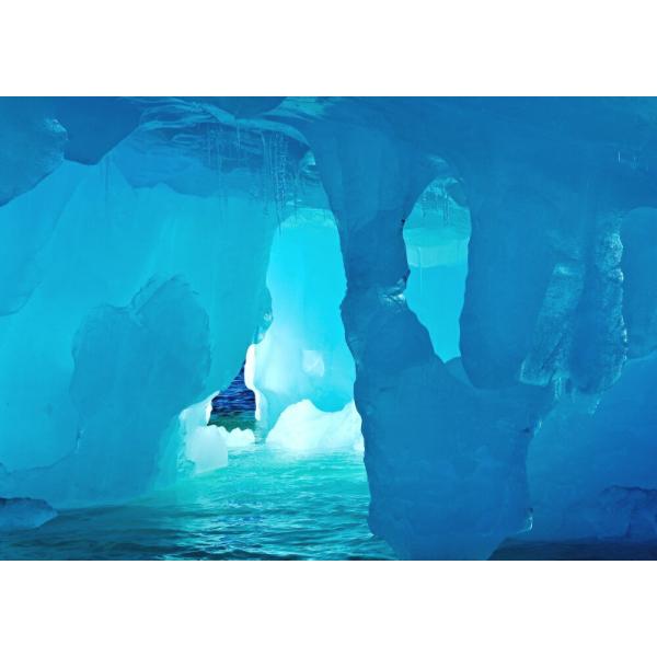 絵画風 壁紙ポスター (はがせるシール式) 南極の氷山 氷 流氷 氷河 南極大陸 涼しい 癒し 暑気...