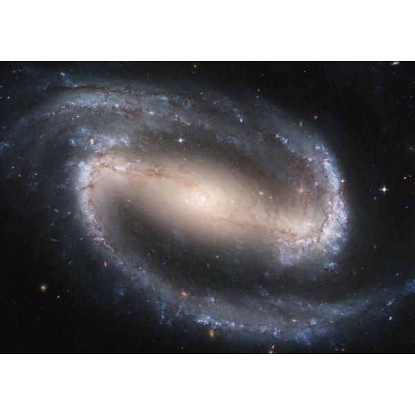 絵画風 壁紙ポスター (はがせるシール式) 銀河 NGC 1300 棒渦巻銀河 ギャラクシー 宇宙 ...