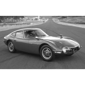 TOYOTA 2000GT ポスター 絵画風 壁紙ポスター (はがせるシール式) トヨタ 2000GT 1967年 名車