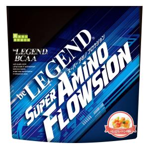 サプリメント BCAA スーパーアミノフロウジョンふるふるフルーツパンチ風味 420g (L-シトルリン クエン酸 グルタミン)