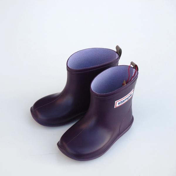 SALE 50%OFF 半額 レインブーツ レインシューズ stmple レインブーツ パープル 1...