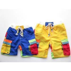 63%OFF CHILD CHAMP チャイルドチャンプ 配色切替スイムパンツ ブルー 90cm 水着 スイムウェア スイムパンツ｜realclothes2