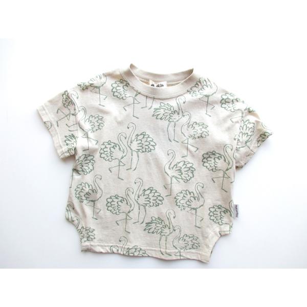 30%OFF MAKE YOUR DAY メイクユアデイ フラミンゴTシャツ グリーン 110cm ...
