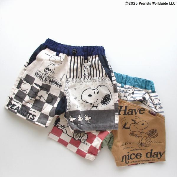 SALE 48%OFF ハーフパンツ ボトム ショーツ F.O.KIDS PEANUTS MIX A...