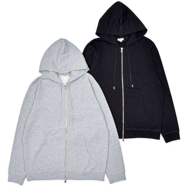 SUNSPEL（サンスペル）コットン ループバック ジップアップパーカー MHOD1517