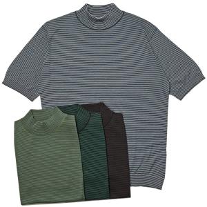 未使用品　JOHN SMEDLEY ジョンスメドレー　30G ボーダーニット JOHN SMEDLEY ジョンスメドレー KYSON 30G BORDER KNIT POLO SHIRT