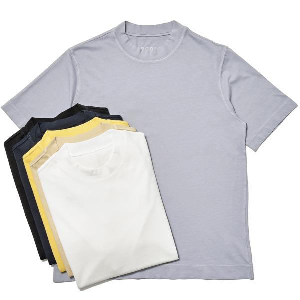 CIRCOLO 1901 チルコロ 1901 コットン ジャージー ガーメントダイ クルーネック カ...