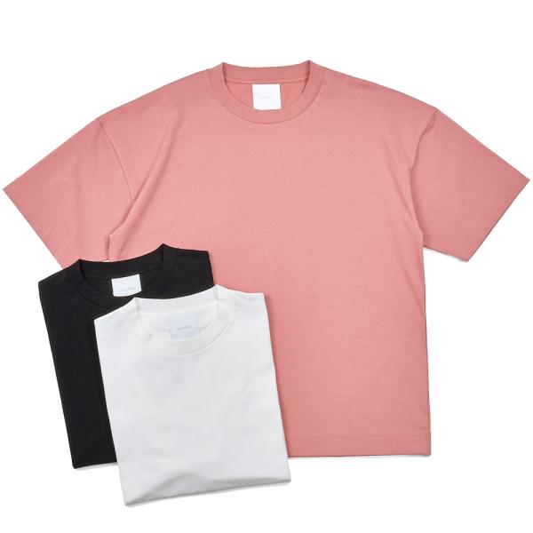 SLOANE スローン ヘビーコットン ドロップショルダー オーバーサイズ クルーネックカットソー