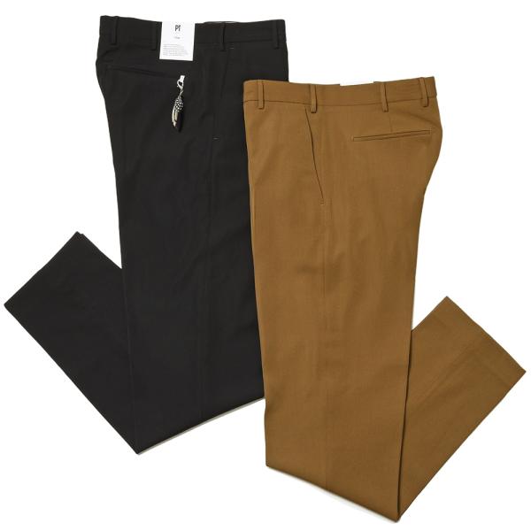 PT TORINO ピーティー トリノ ヴァージンウール サージ ノープリーツ パンツ FREEDO...