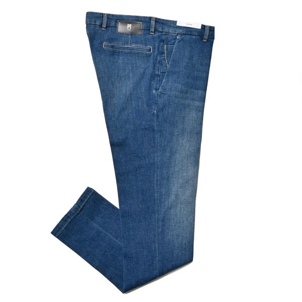 PT TORINO DENIM ピーティートリノデニム ring別注 コットン ポリエステル ストレ...