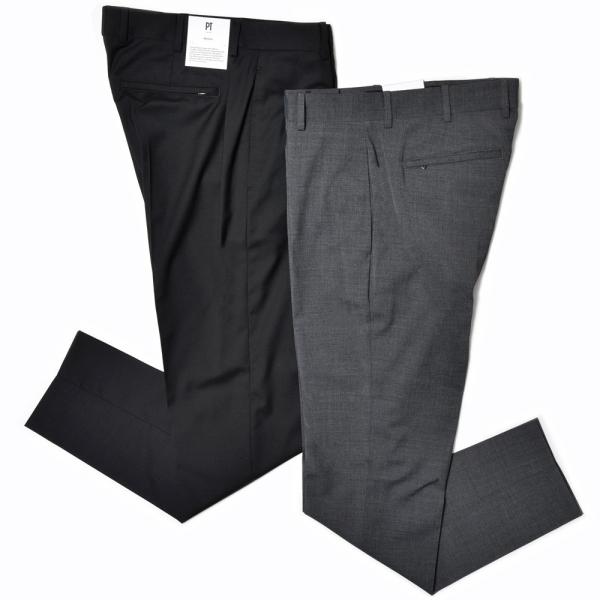 PT TORINO ピーティー トリノ Active ポリエステル ウール ストレッチ トロピカル ...