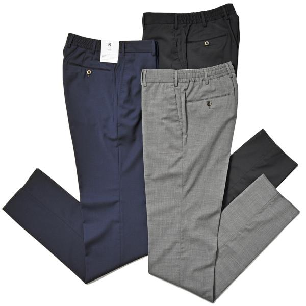 PT TORINO ピーティートリノ Travel ウォッシャブルテクノウール ストレッチ トロピカ...