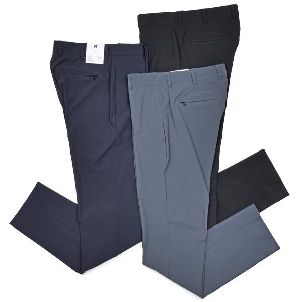 PT TORINO ピーティー トリノ Active ナイロン ストレッチ ノープリーツ パンツ E...
